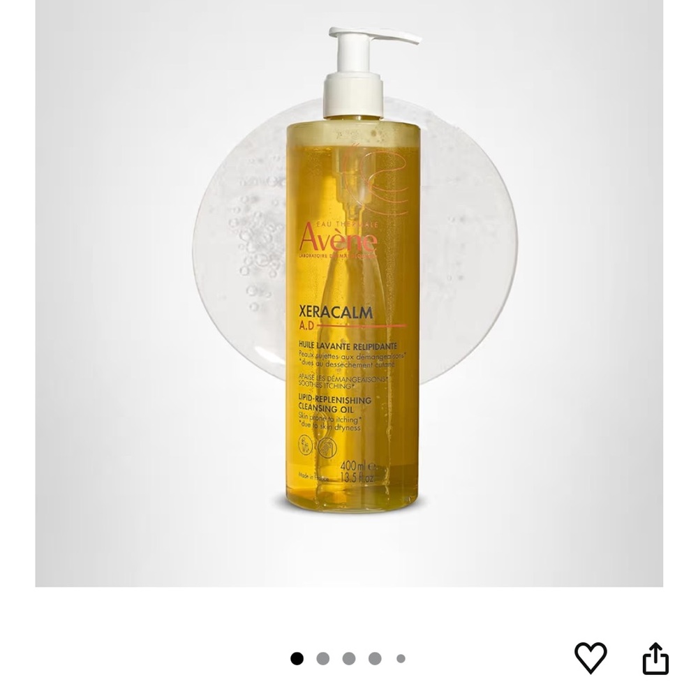 XeraCalm A.D Lipid-Replenishing Cleansing Oil - Gold